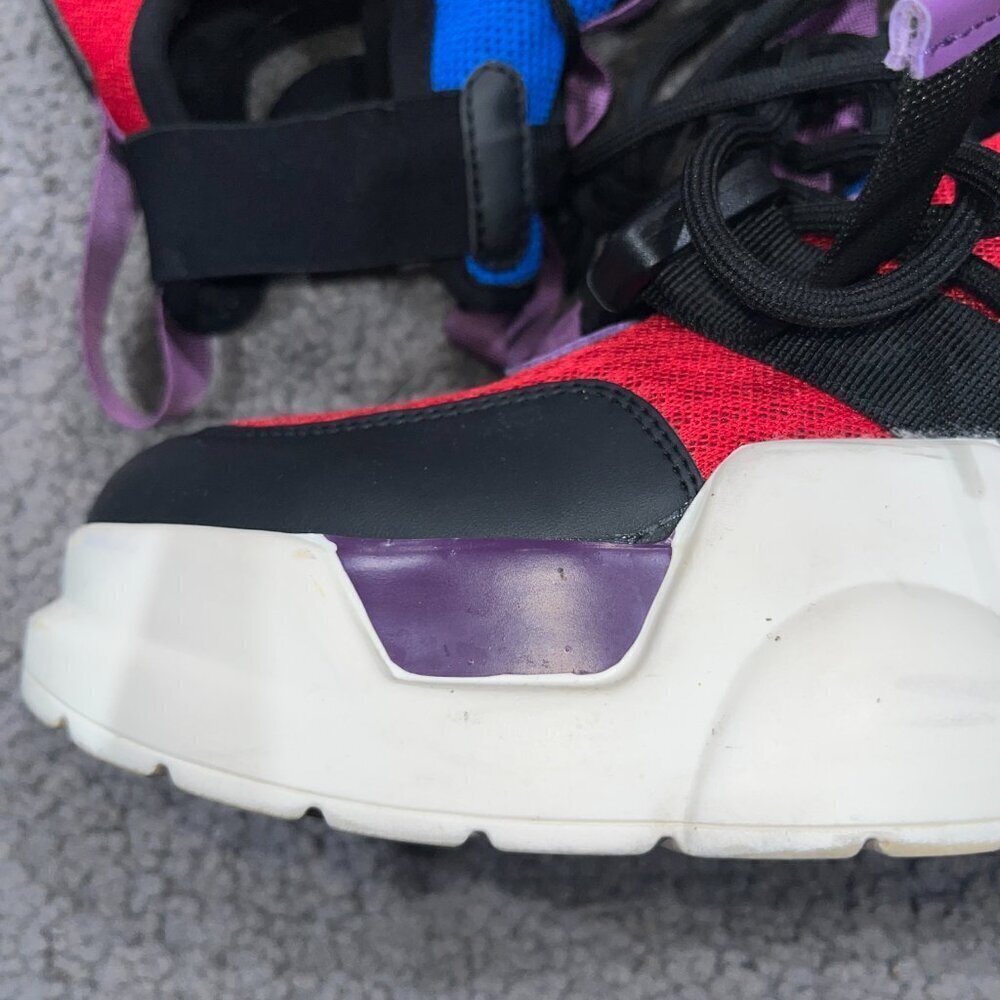 ANTHONY WANG Mulberry-02 Colorful Y2K Chunky Platform Sneakers EUC - Women's 7.5 - Picture 6 of 14